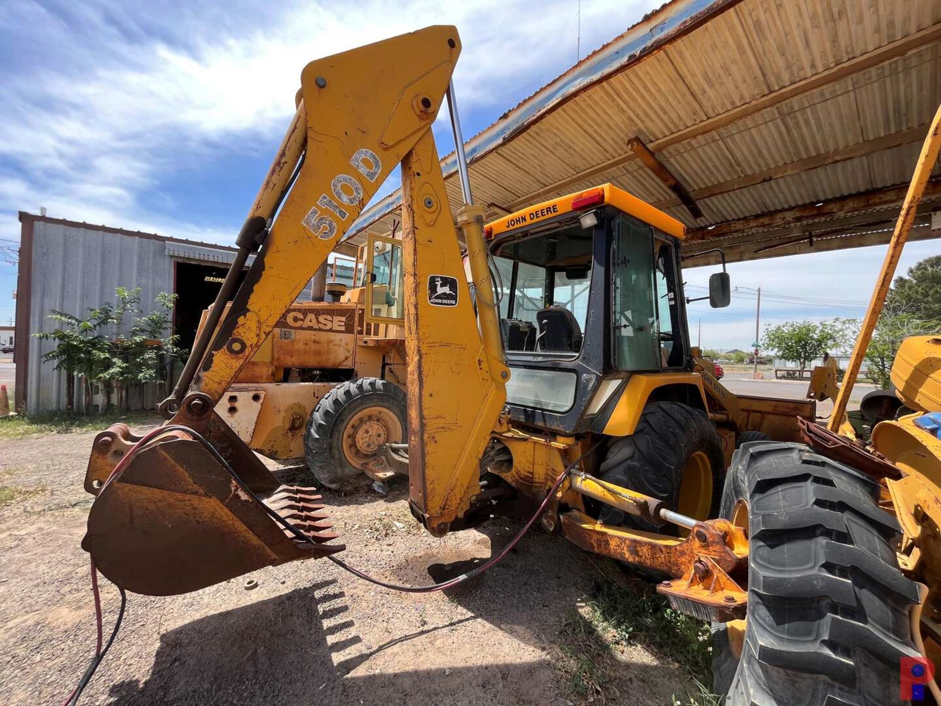 1992 JOHN DEERE 510D BACKHOE - Image 9 of 16