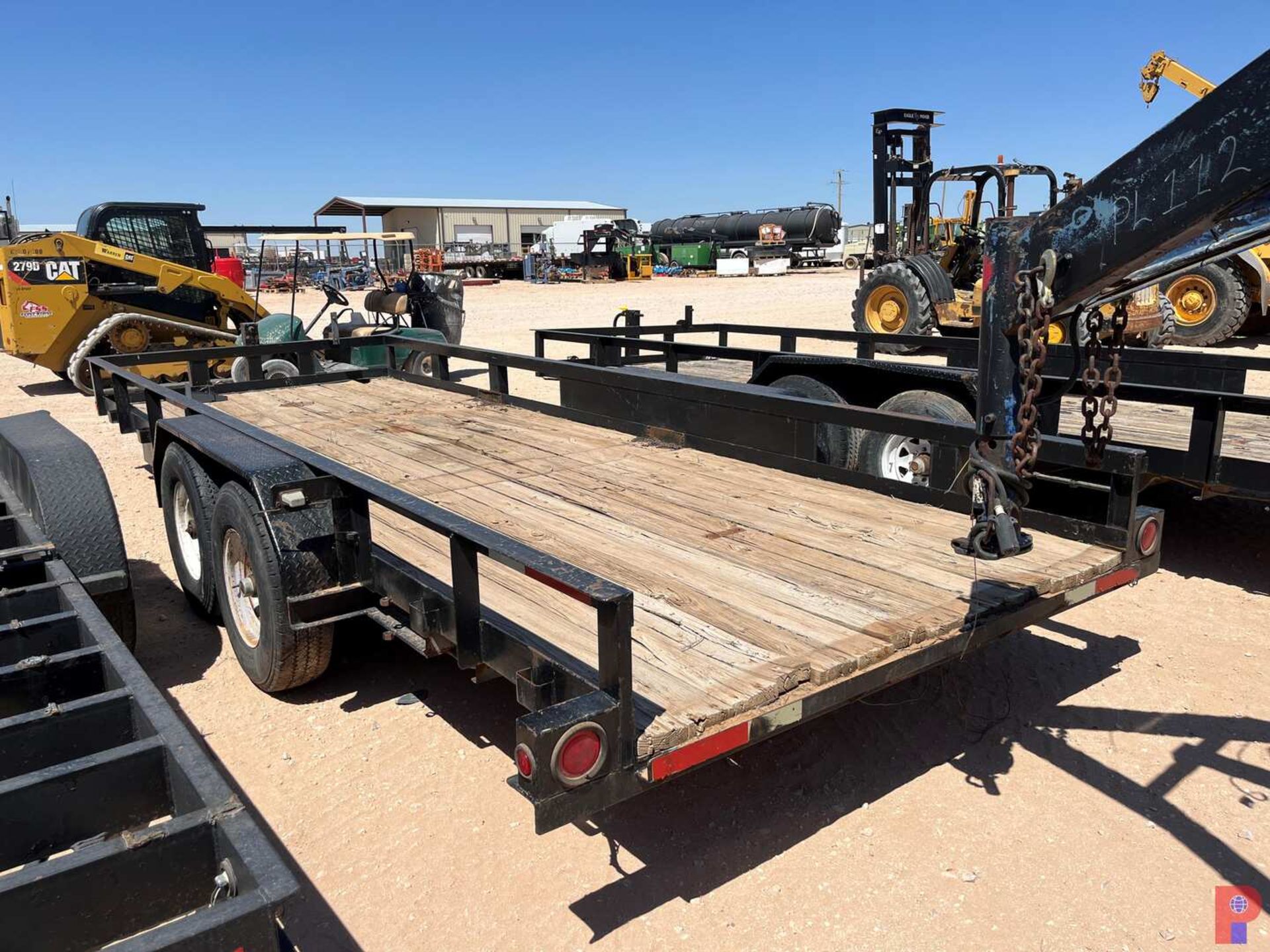 2008 AMERITRAIL 20’ X 7’ T/A BUMPER PULL TRAILER - Image 4 of 5