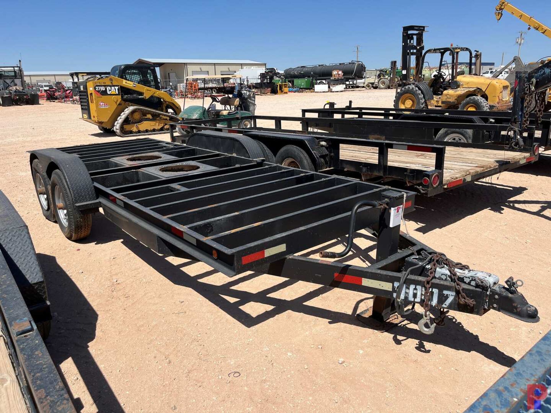 SHOPBUILT 18’ X 6.5’ T/A BUMPER PULL TRAILER - Image 2 of 4