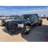 2008 GMC SIERRA 3500 CREW CAB FLATBED TRUCK