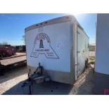 2011 CARGO CRAFT 16’ X 8’ T/A CHOKE TRAILER