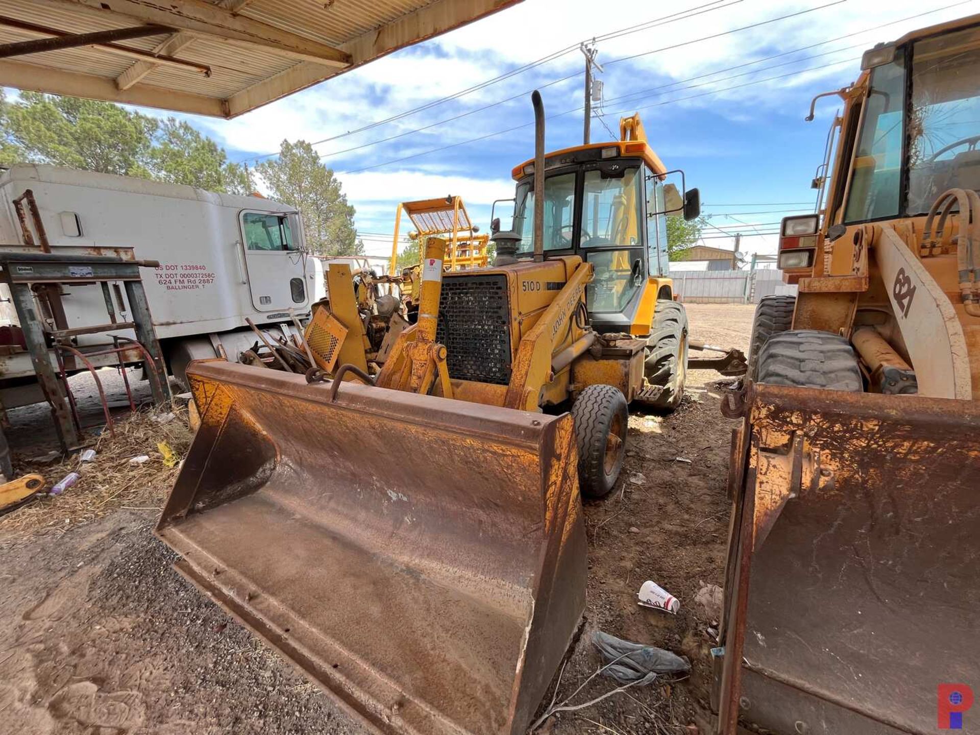 1992 JOHN DEERE 510D BACKHOE