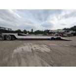 1999 T/A HYDRAULIC DOVETAIL TRAILER