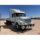 2007 FREIGHTLINER COLUMBIA T/A SLEEPER FLATBED TRUCK