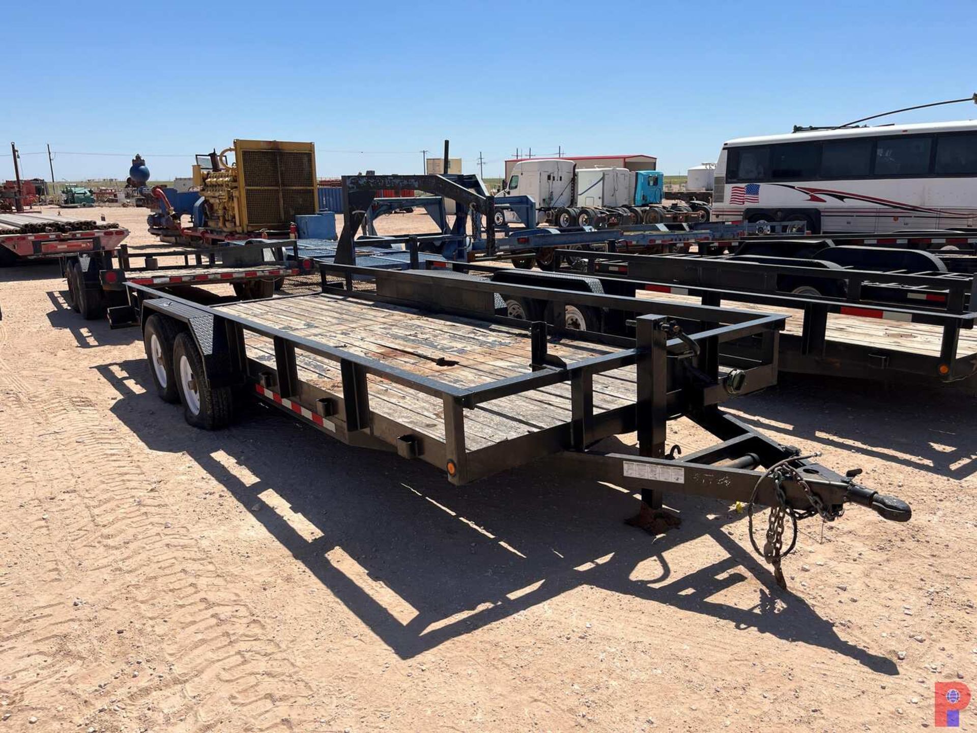 2008 AMERITRAIL 20’ X 8’ T/A BUMPER PULL TRAILER - Image 2 of 4