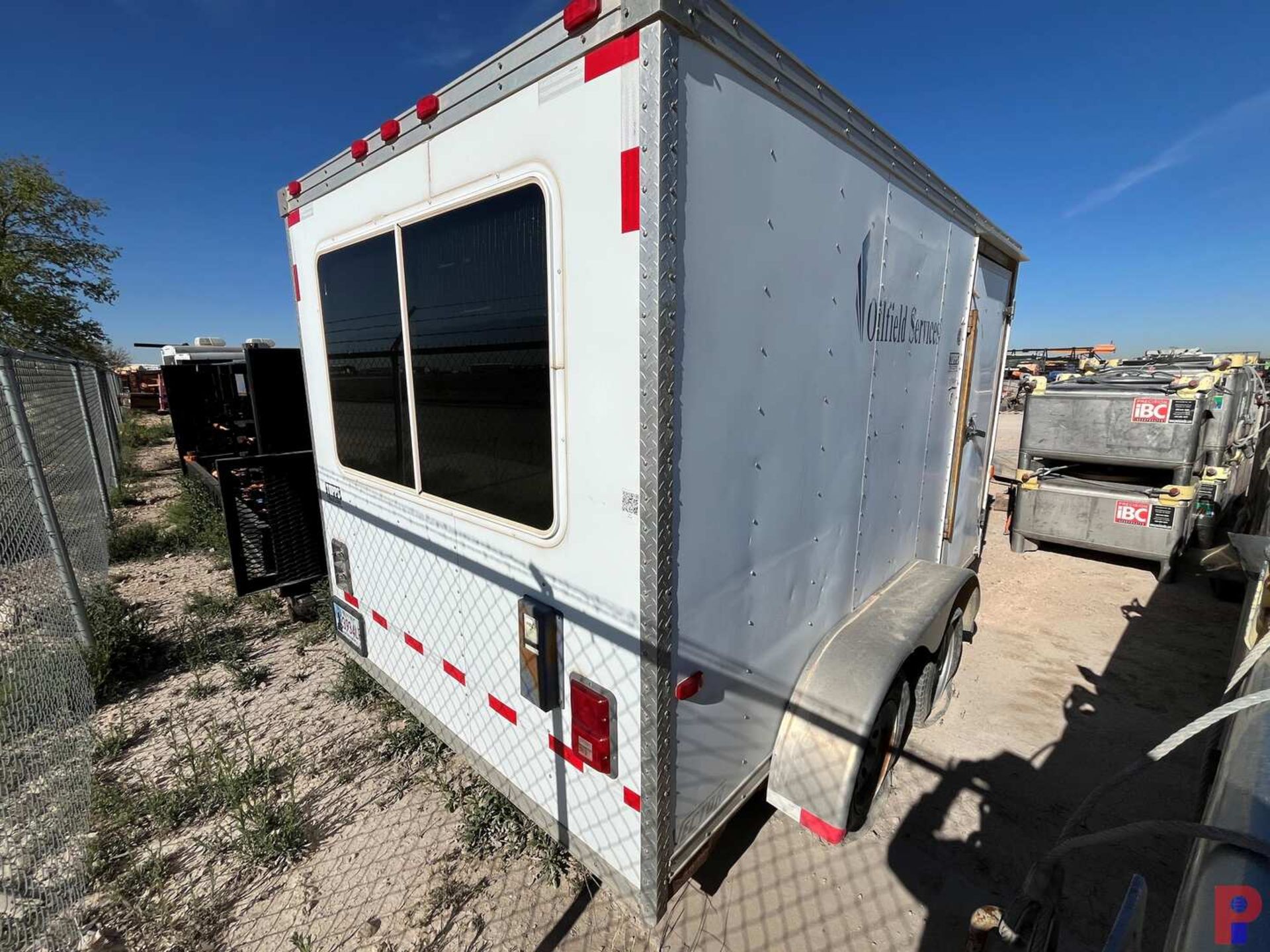 2011 CARGO CRAFT 16’ X 7’ V-NOSE PORTABLE OFFICE TRAILER - Image 3 of 6