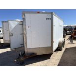 2011 CARGO CRAFT 7'X15' ENCLOSED V NOSE TRAILER