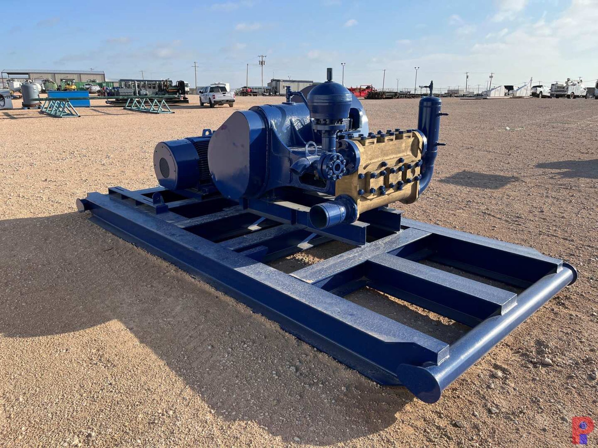 OIL WELL TYPE: A-358 TRIPLEX PUMP - Image 7 of 9