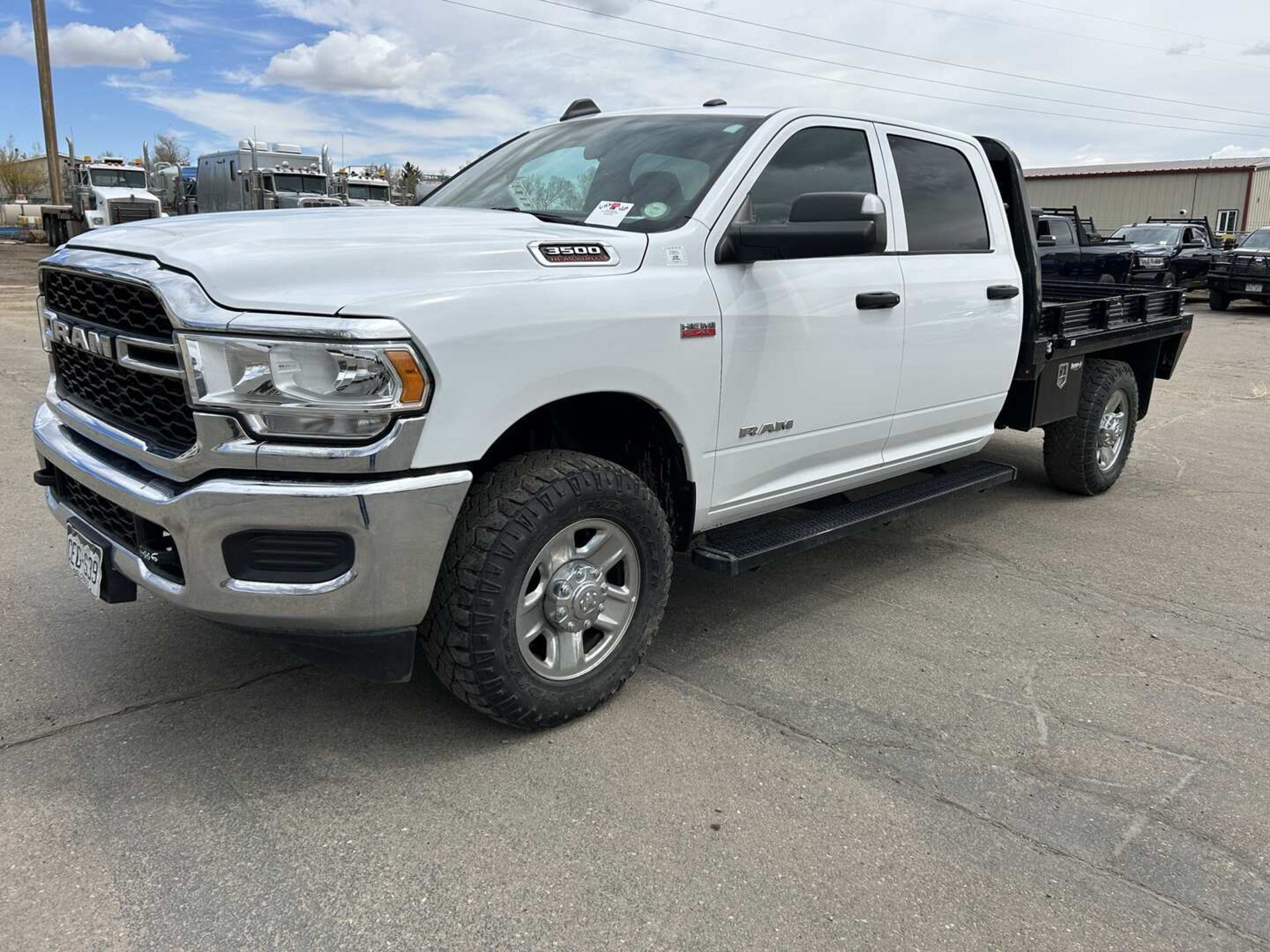 2022 RAM 3500 HEAVY DUTY CREW CAB FLATBED 4X4