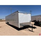 2014 HAULMARK 32’ X 8’ 3-AXLE ENCLOSED CARGO TRAILER