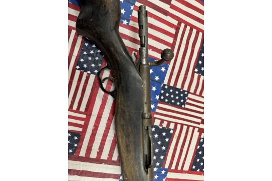 (USED) ANTIQUE .410 RIFLE - Image 2 of 4