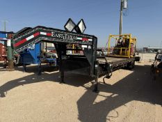 2015 EAST TEXAS TRAILERS 32'T/A GOOSENECK GREASE INJECTION TRAILER