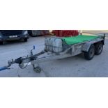 Indespension Twin Axle Plant Trailer, 8’ x 4’ Bed (Location: March, Cambridge. Please Refer to