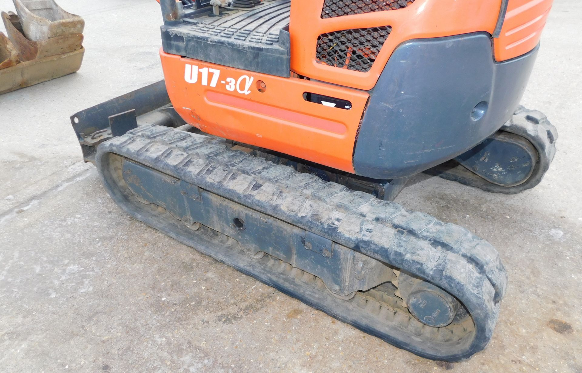 Kubota U17-3 1.5T Mini-Excavator (2013), Manual Quick Hitch, Blade, Hydraulic Retractable Width, - Image 6 of 15