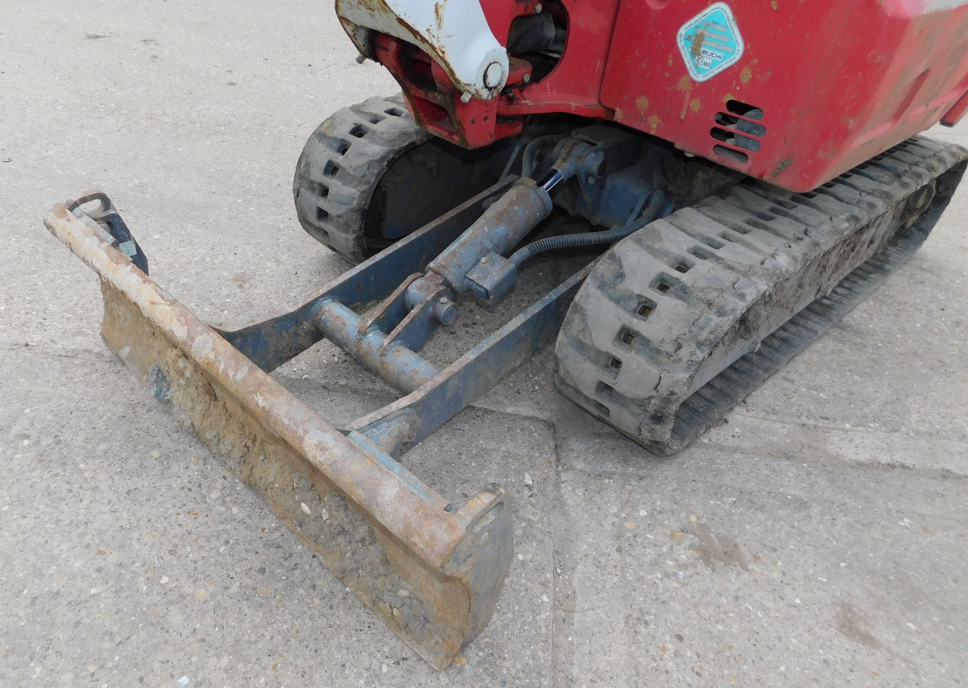 Takeuchi TB217R Mini-Excavator (2021), Check Valves, Manual Quick Hitch, Blade, Hydraulic - Image 6 of 14