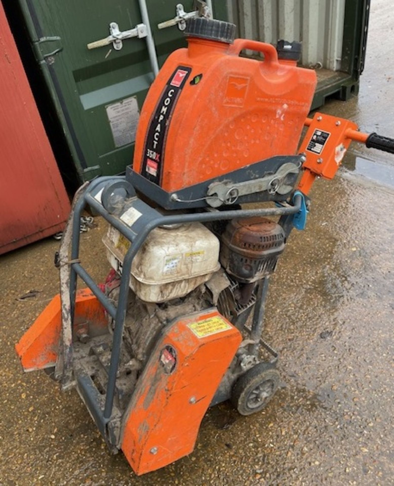 Altrad Belle Compact 350X Model GSXA01 Concrete Saw (2019) with Honda Petrol Engine (Location: