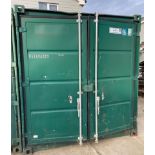 10ft Site Container, ID15 (Location: March, Cambridge. Please Refer to General Notes)