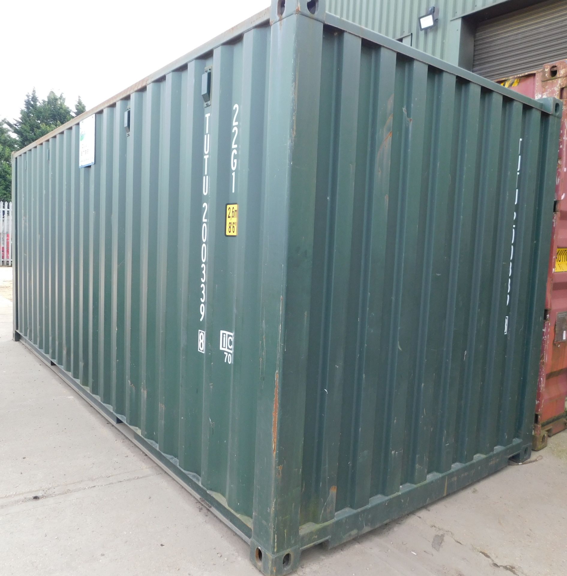 20ft Site Container (Location: March, Cambridge. Please Refer to General Notes) - Image 2 of 5