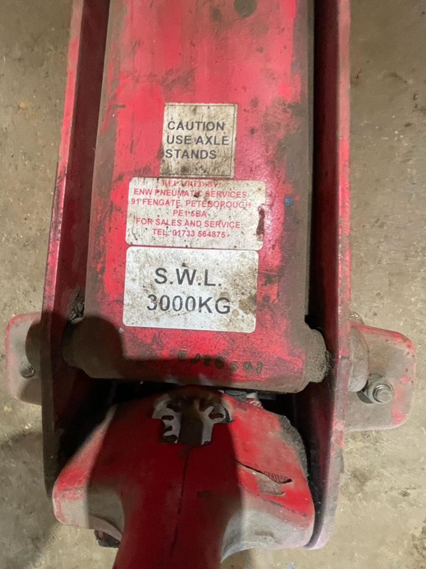 Hydraulic Trolley Jack, Capacity 3,000kg (Location: March, Cambridge. Please Refer to General - Image 2 of 2