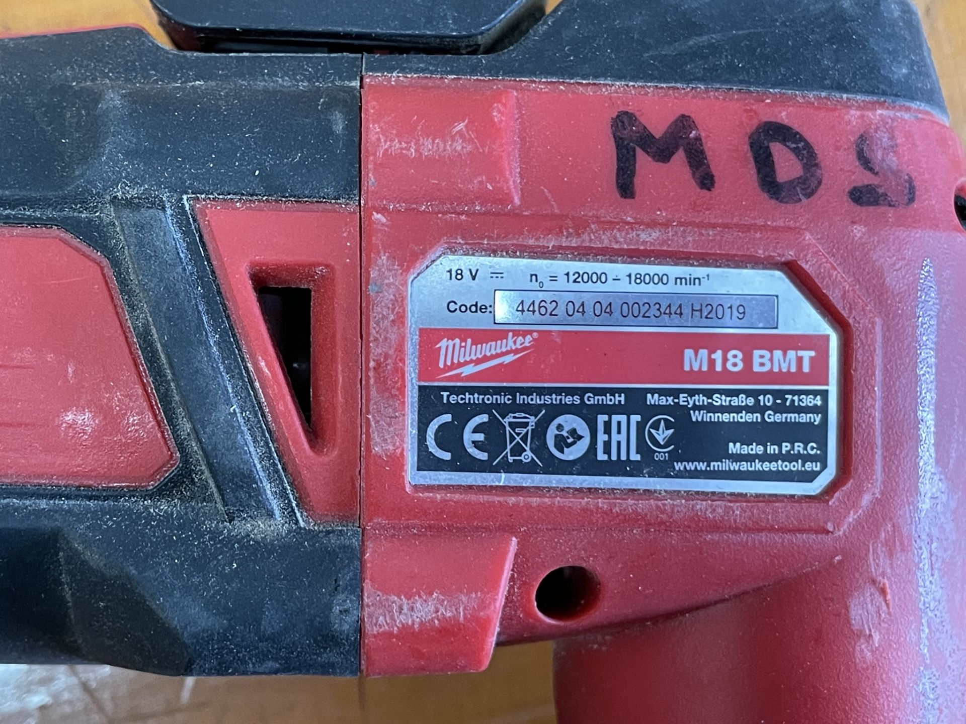 Milwaukee M18 BMT M18V Multitool (No Battery) (Location: Brentwood. Please Refer to General Notes) - Image 2 of 2