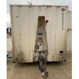 Groundhog GP360 Trailer Mounted Welfare Unit, ID Number T0500013, Pin Hitch (Location: March,
