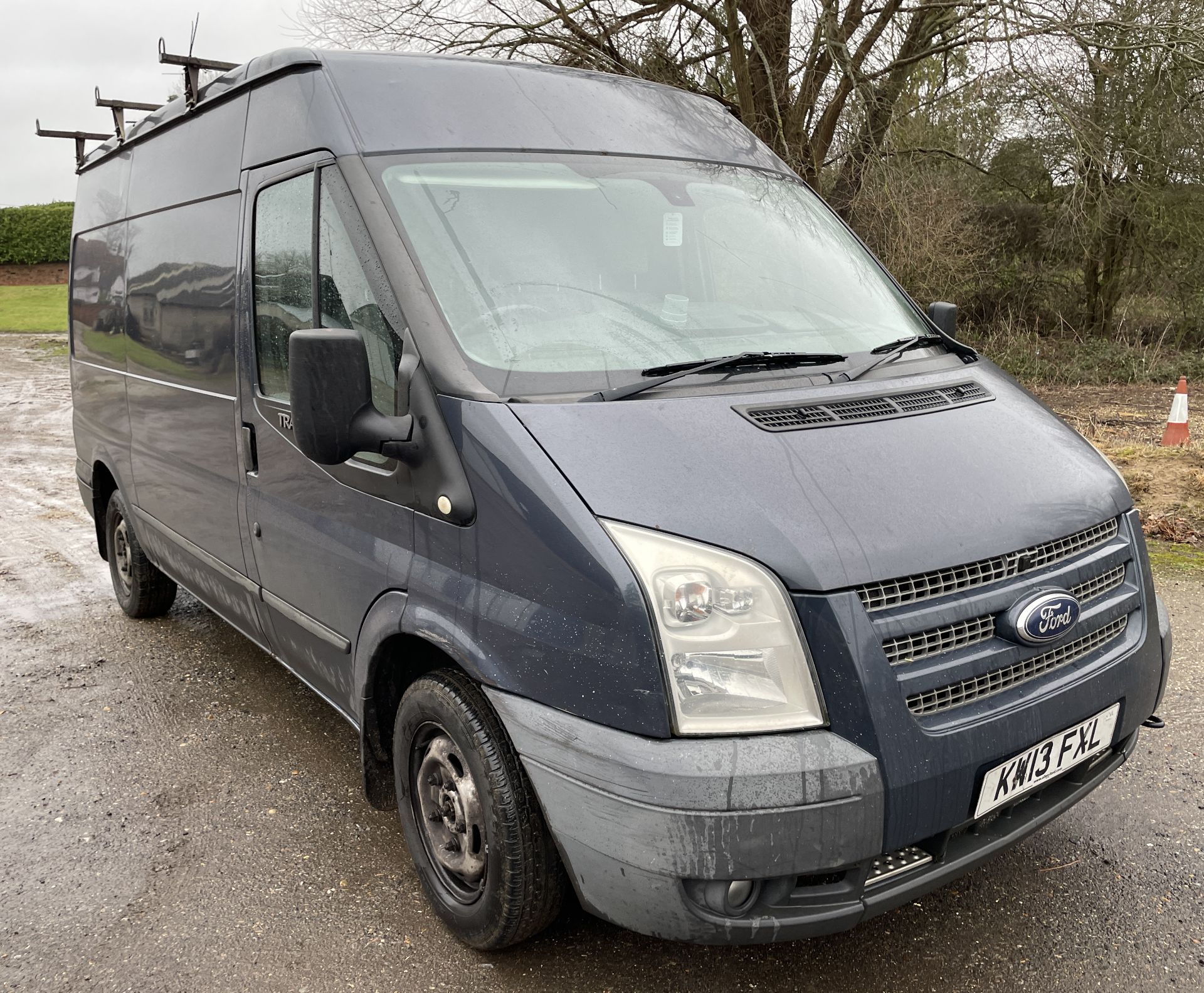 Ford Transit 280 MWB Diesel FWD Medium Roof Van TDCi 125ps, Registration KW13 FXL, 1st Registered