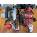 Erbauer 185mm Portable Circular Saw & Black & Decker KA88 Belt Sander (both 240v) (Location: