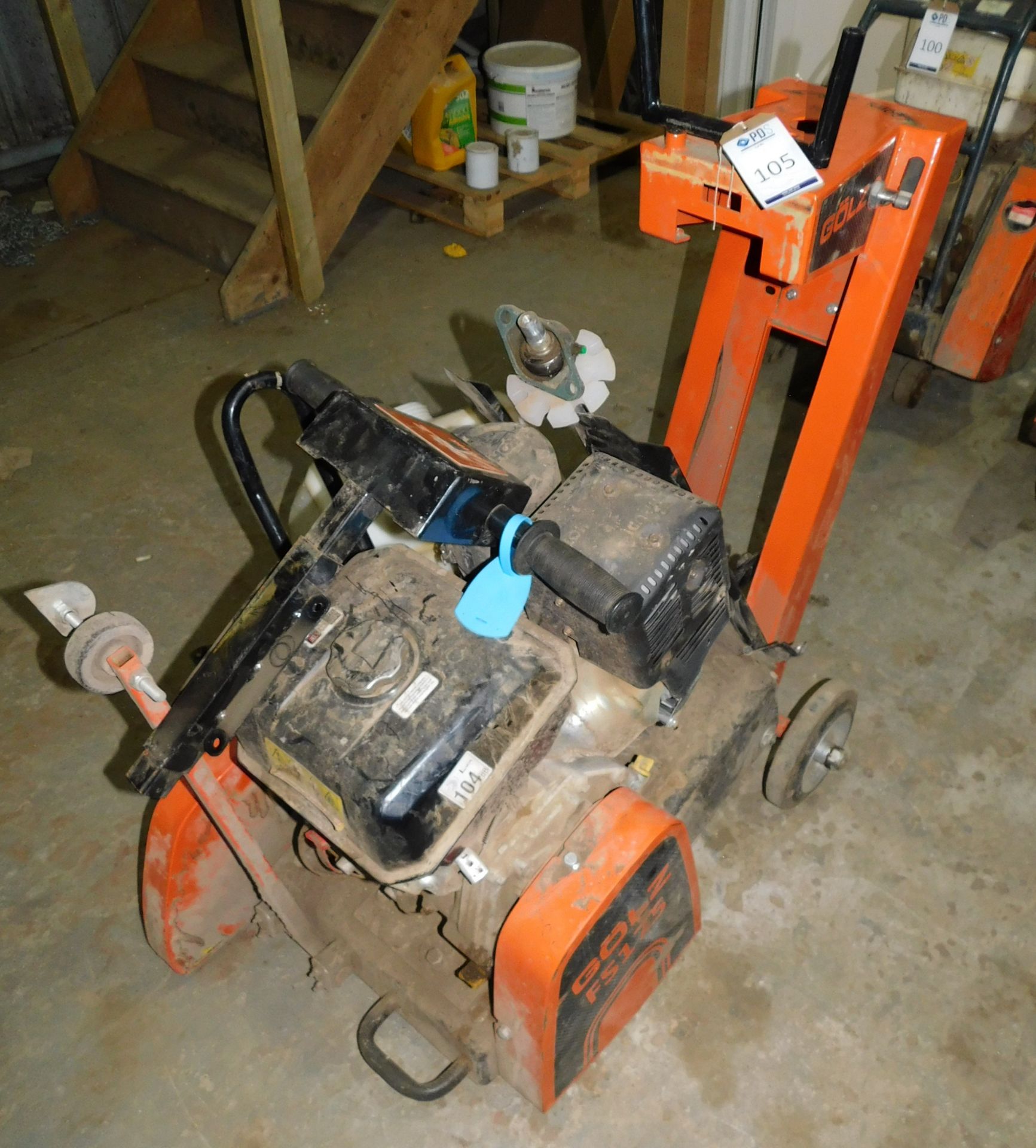 Golz F5175 Floor Saw with Petrol Engine (For Spares/Repair) (Location: March, Cambridge. Please - Image 3 of 3