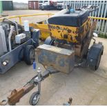 Mecalac Pedestrianised Roller on Trailer (Location: March, Cambridge. Please Refer to General