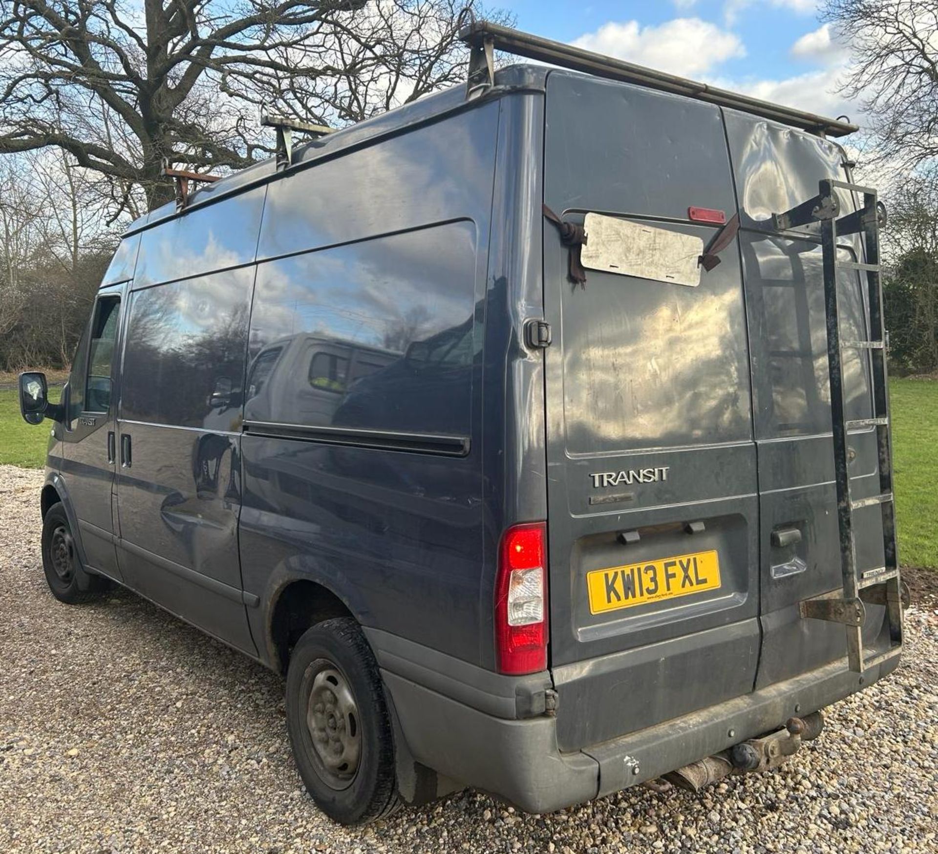 Ford Transit 280 MWB Diesel FWD Medium Roof Van TDCi 125ps, Registration KW13 FXL, 1st Registered - Image 3 of 30