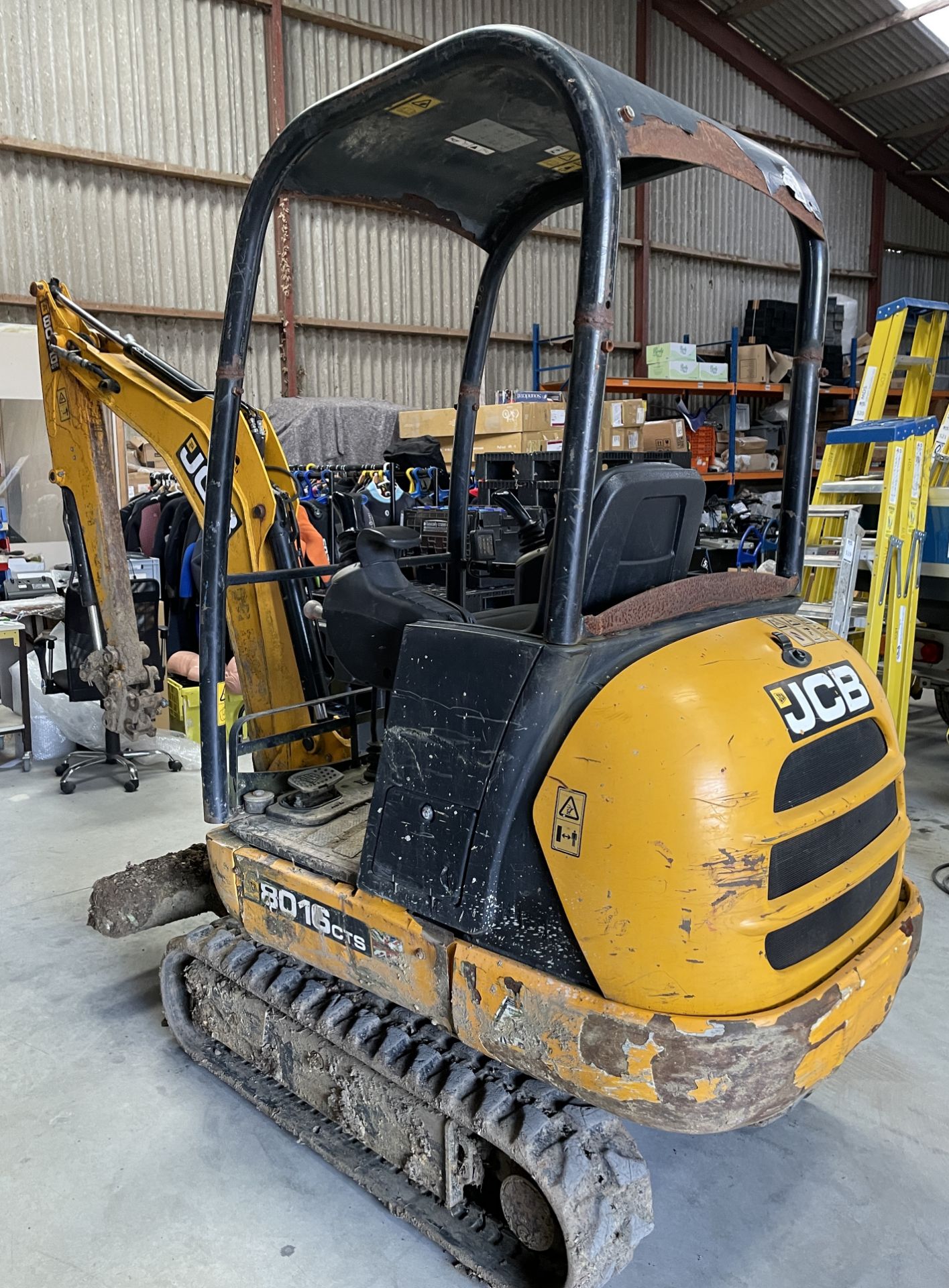 JCB 8016 CTS Compact Excavator (2013), Serial Number JCB08016E02071506, c.1885 Hours (Location: - Image 2 of 9