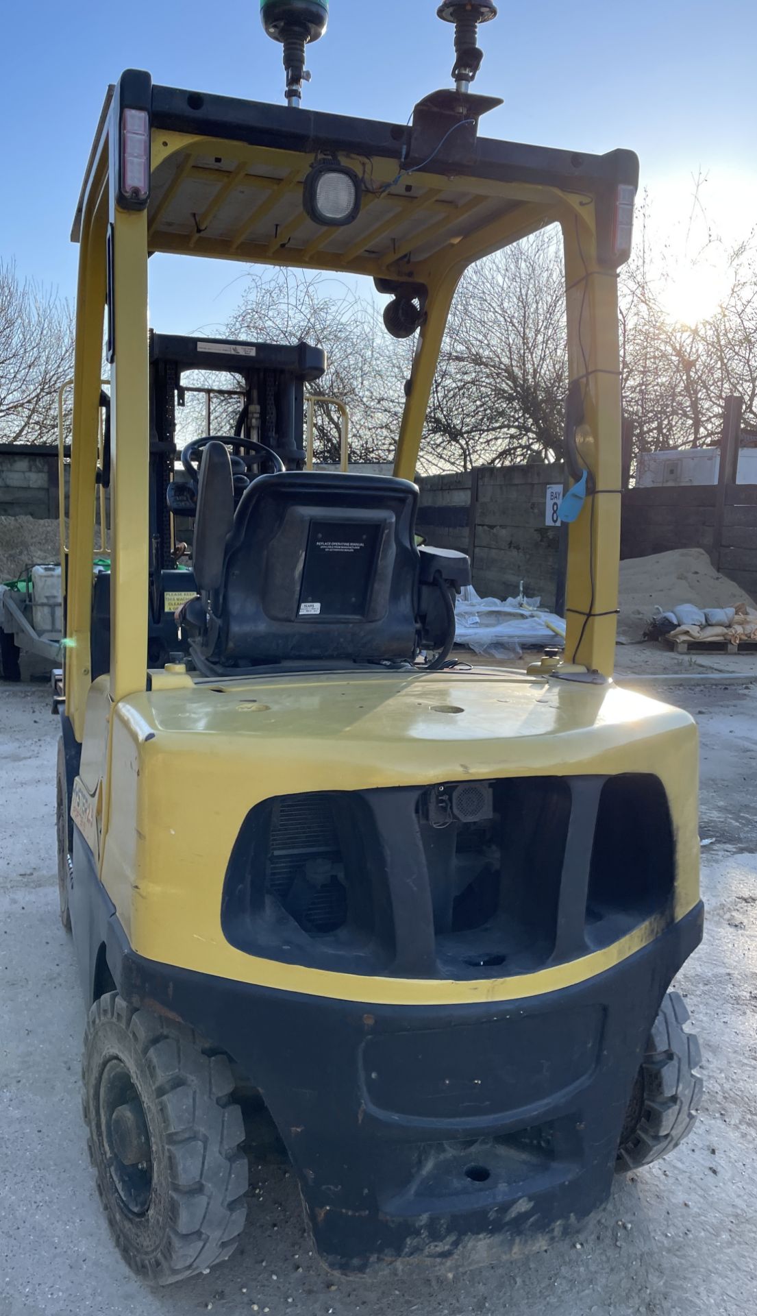 Hyster H2.5FT Diesel Fork Lift Truck (2010), Serial Number L177B31563H, c13,780 Hours (Collection - Image 3 of 5