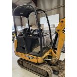 JCB 8016 CTS Compact Excavator (2013), Serial Number JCB08016E02071506, c.1885 Hours (Location: