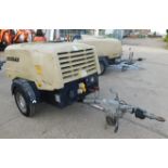 Doosan 731E+ Trailer Mounted Compressor (2013), Serial Number UN5731EFXDY322632, 948 hours (