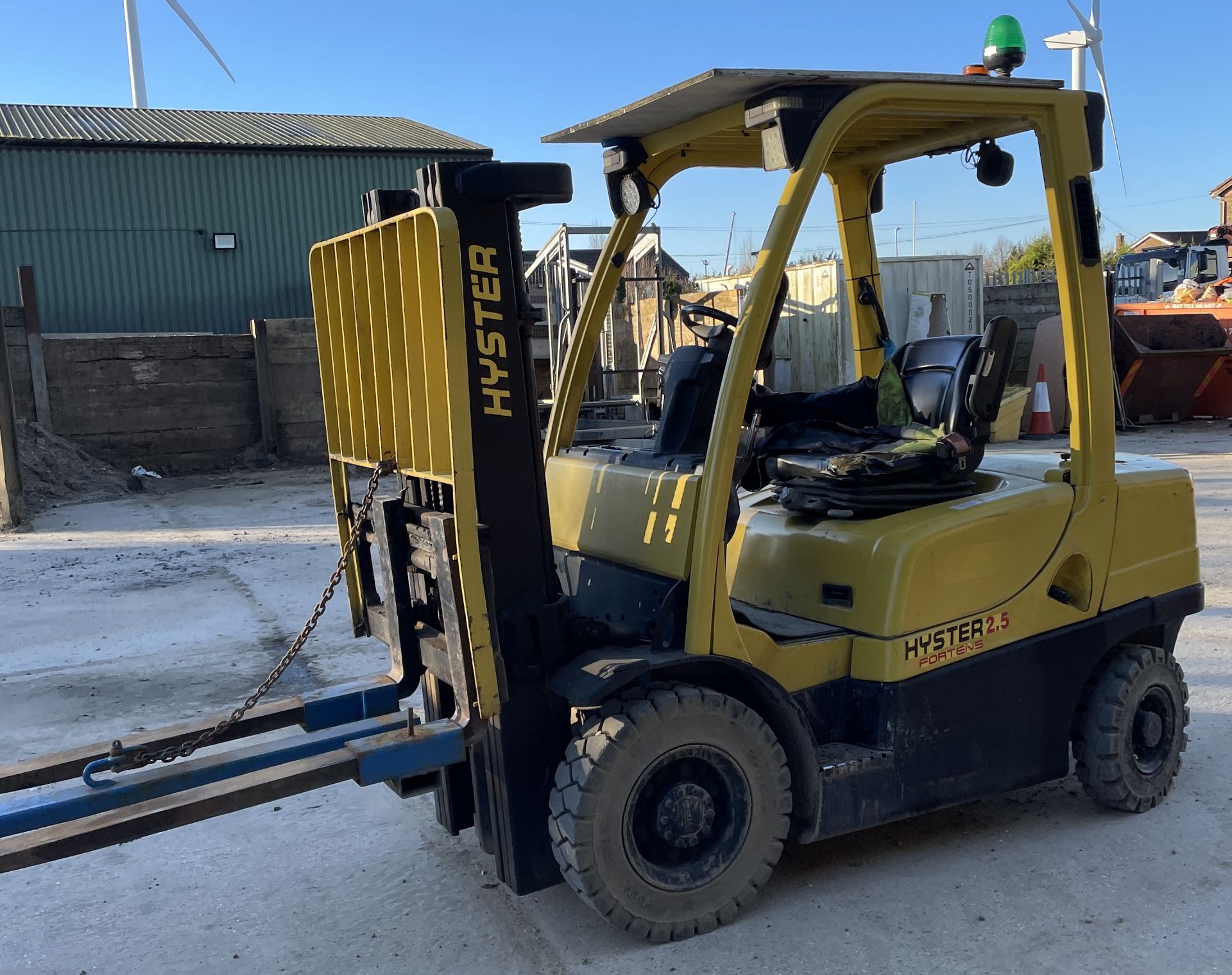 Hyster H2.5FT Diesel Fork Lift Truck (2010), Serial Number L177B31563H, c13,780 Hours (Collection