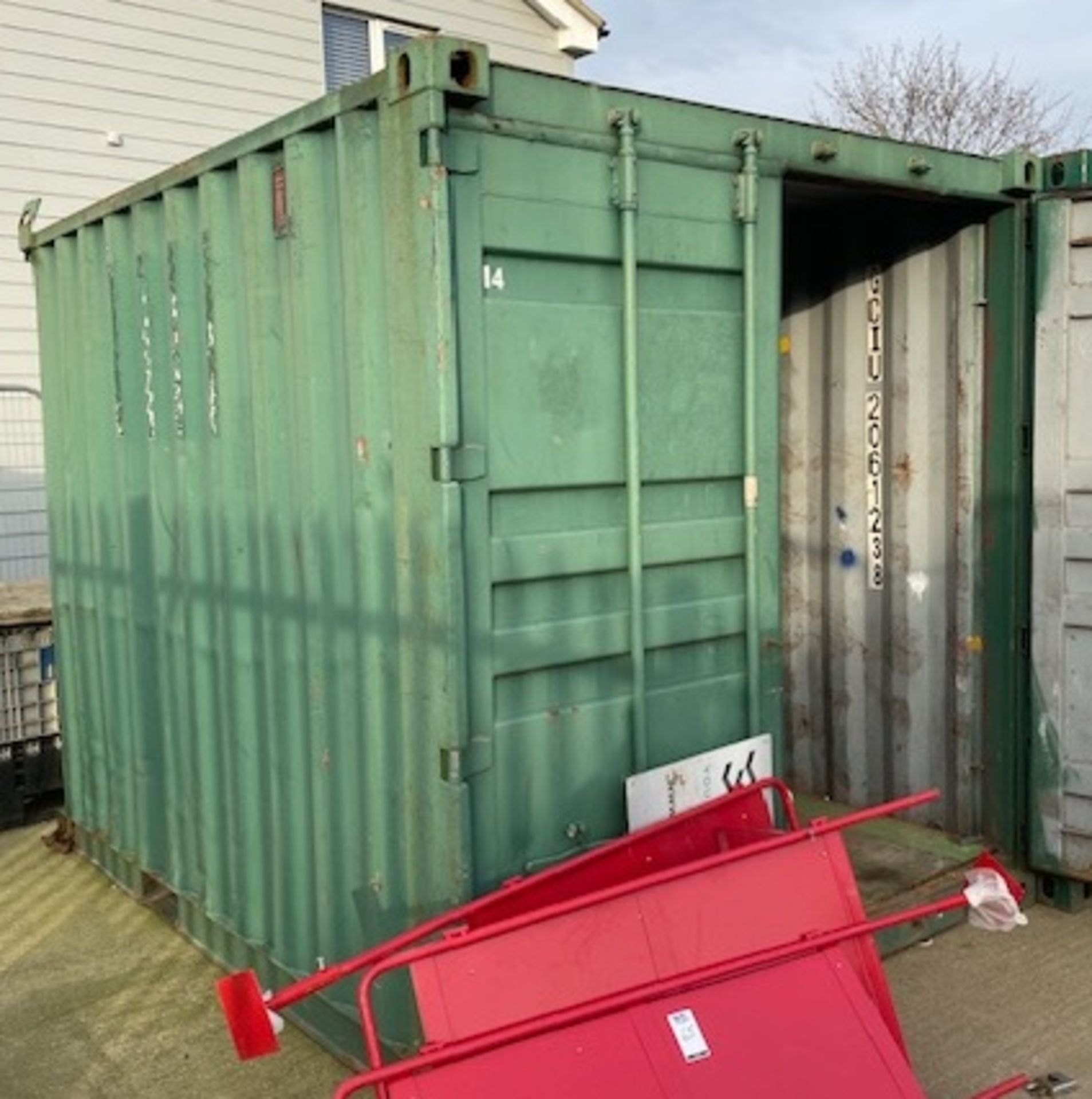 10ft Site Container, ID14 (Location: March, Cambridge. Please Refer to General Notes)