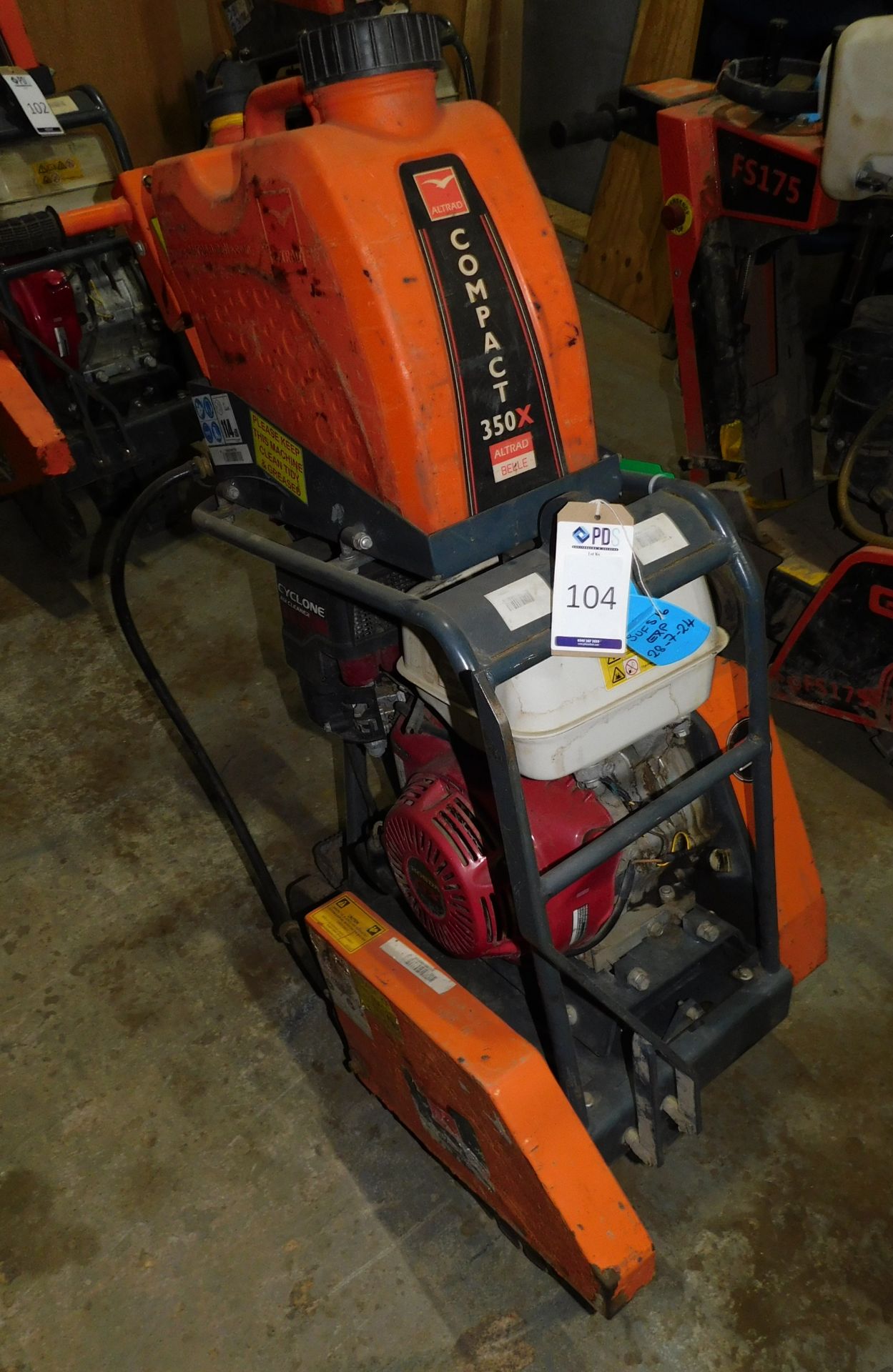 Belle Compact 350X Floor Saw with Honda Petrol Engine (Location: March, Cambridge. Please Refer to - Image 2 of 4