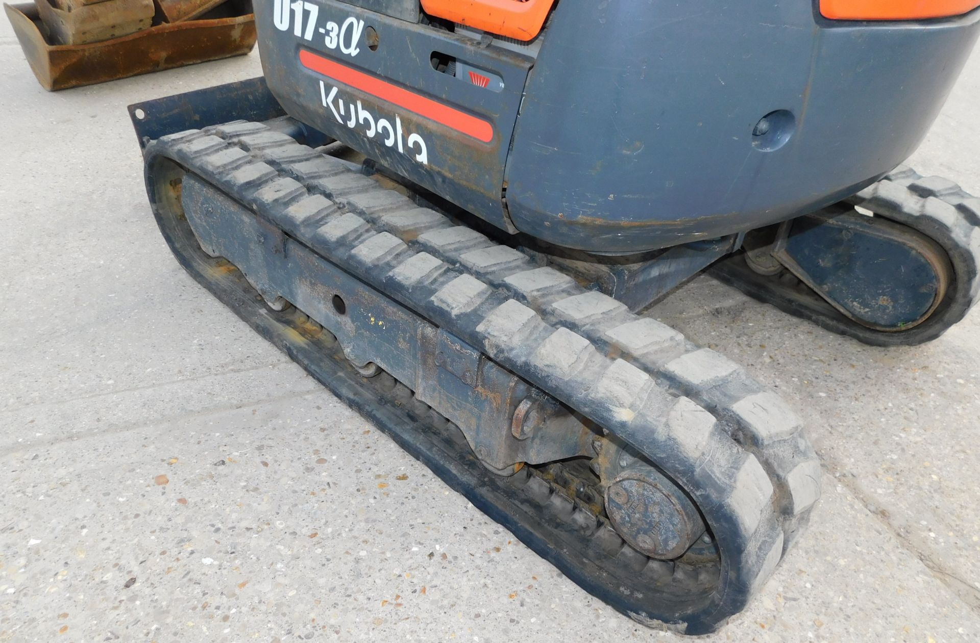 Kubota U17-3 1.5T Mini-Excavator (2011), Manual Quick Hitch, Blade, Hydraulic Retractable Width, - Image 5 of 14