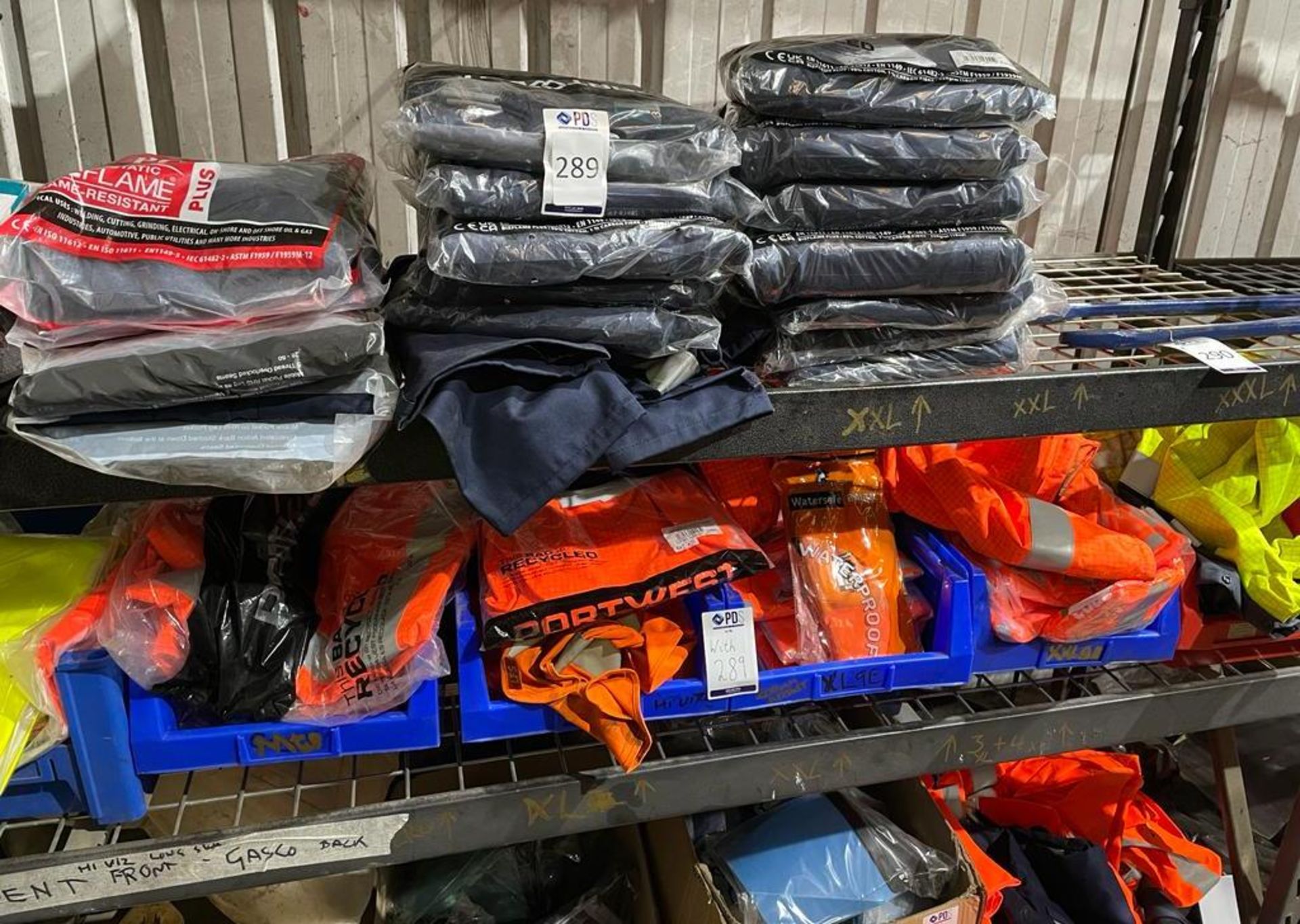 Quantity of Overalls & PPE (Location: March, Cambridge. Please Refer to General Notes)