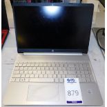 HP 15S-FQ1710ND i5 Laptop (No HDD) (Location: Stockport. Please Refer to General Notes)