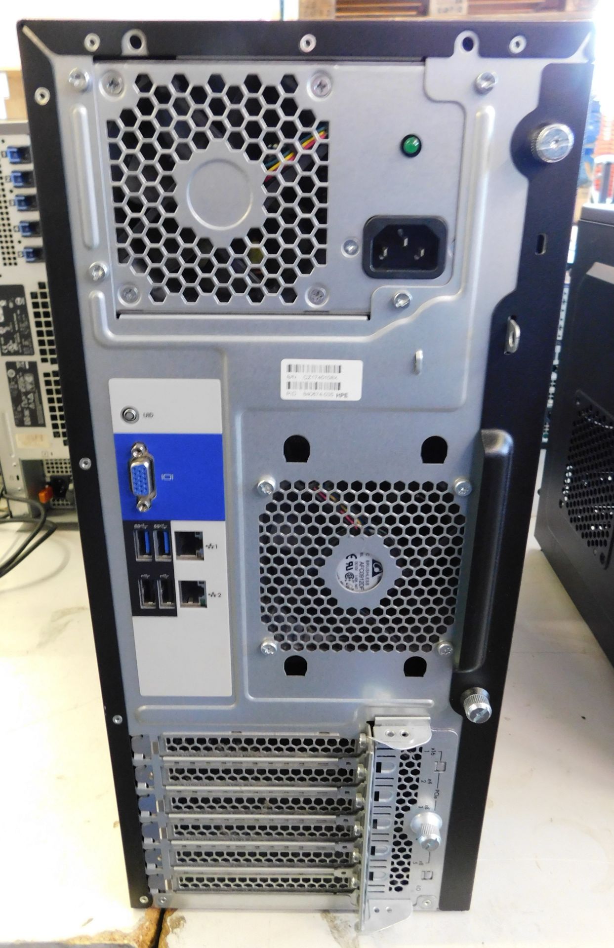 HP ProLiant ML110 Gen 9 Tower Server, Intel Xeon Processor, Serial Number CZ1740108X (No HDD) ( - Image 4 of 4
