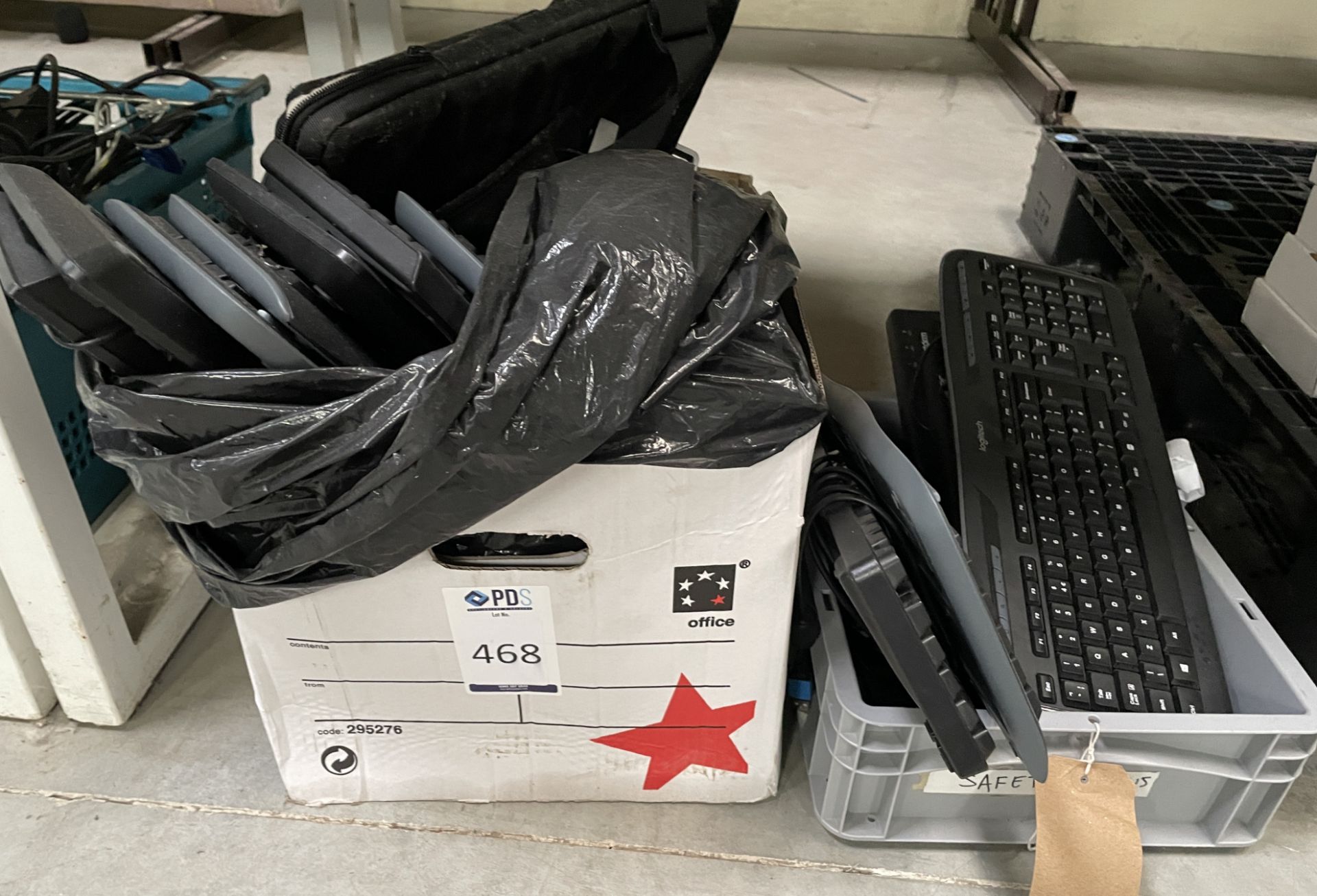 Quantity of Various Keyboards & Cables (Location: Brentwood. Please Refer to General Notes)