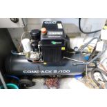 KPC Compack 2/100 Receiver Mounted Compressor, Single Phase,100 L Capacity (Location: Tonbridge,