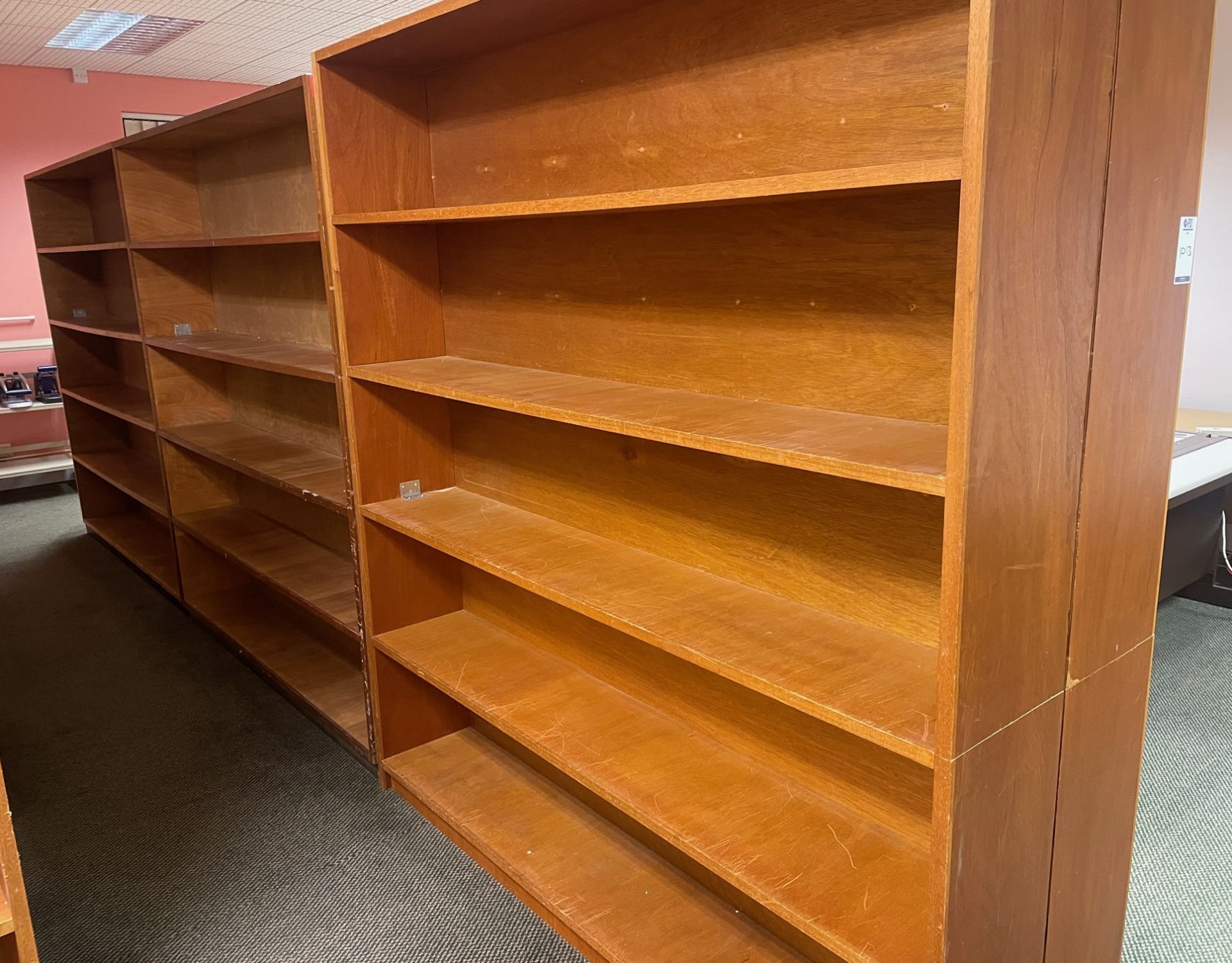 6 Bookcases, 1840mm x 2020mm x 310mm (Location: Salford. Refer General Notes) - Image 2 of 2