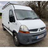 Renault Master Special Edition Medium Roof Van, Registration LL10 BYK, First Registered 10th May 201