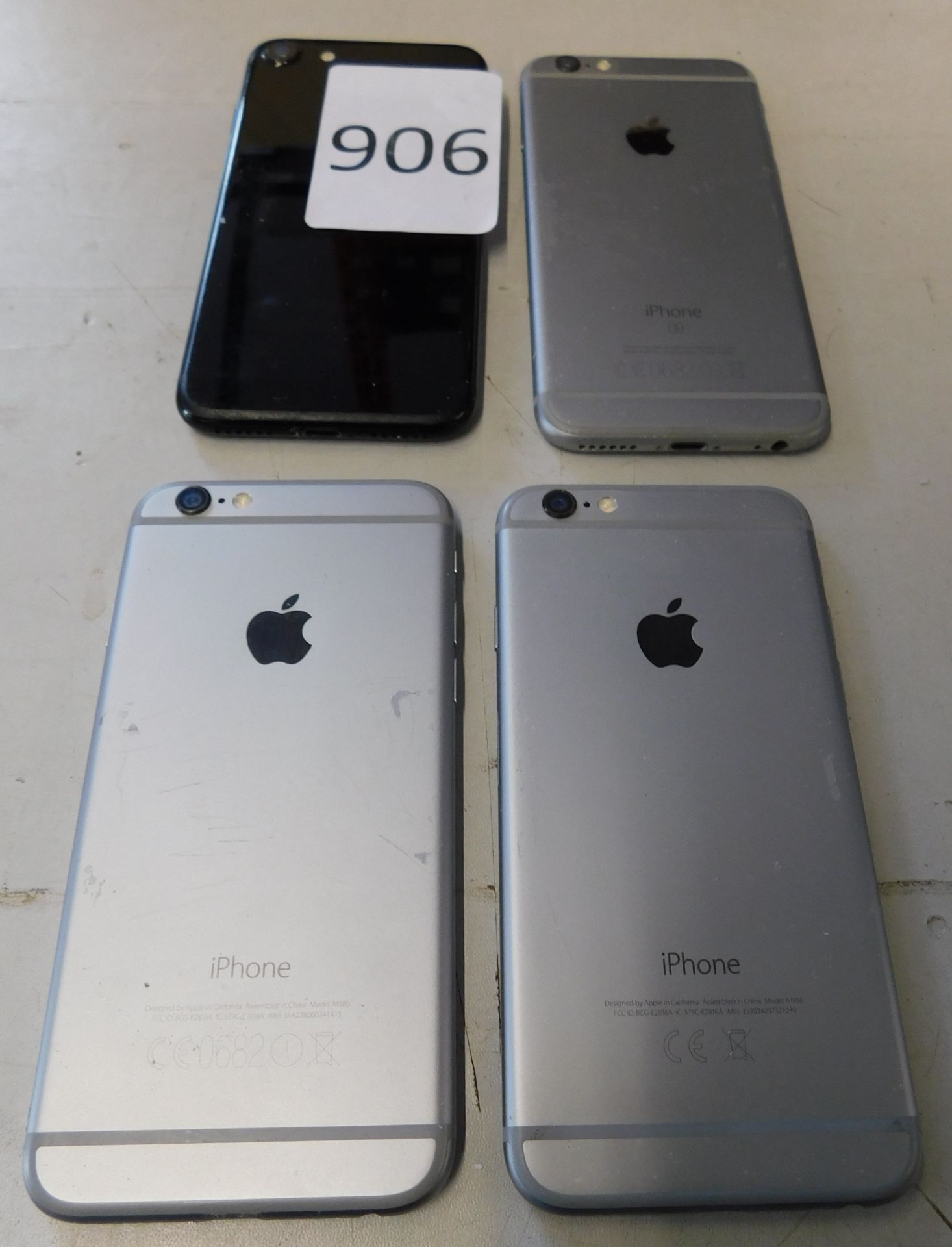 Apple iPhone 7 (128GB) 2 Apple iPhone 6 & iPhone 6s (Location: Stockport. Please Refer to General - Image 2 of 2