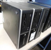 3 HP Computers, i5 (No HDDs) (Location: Stockport. Please Refer to General Notes)