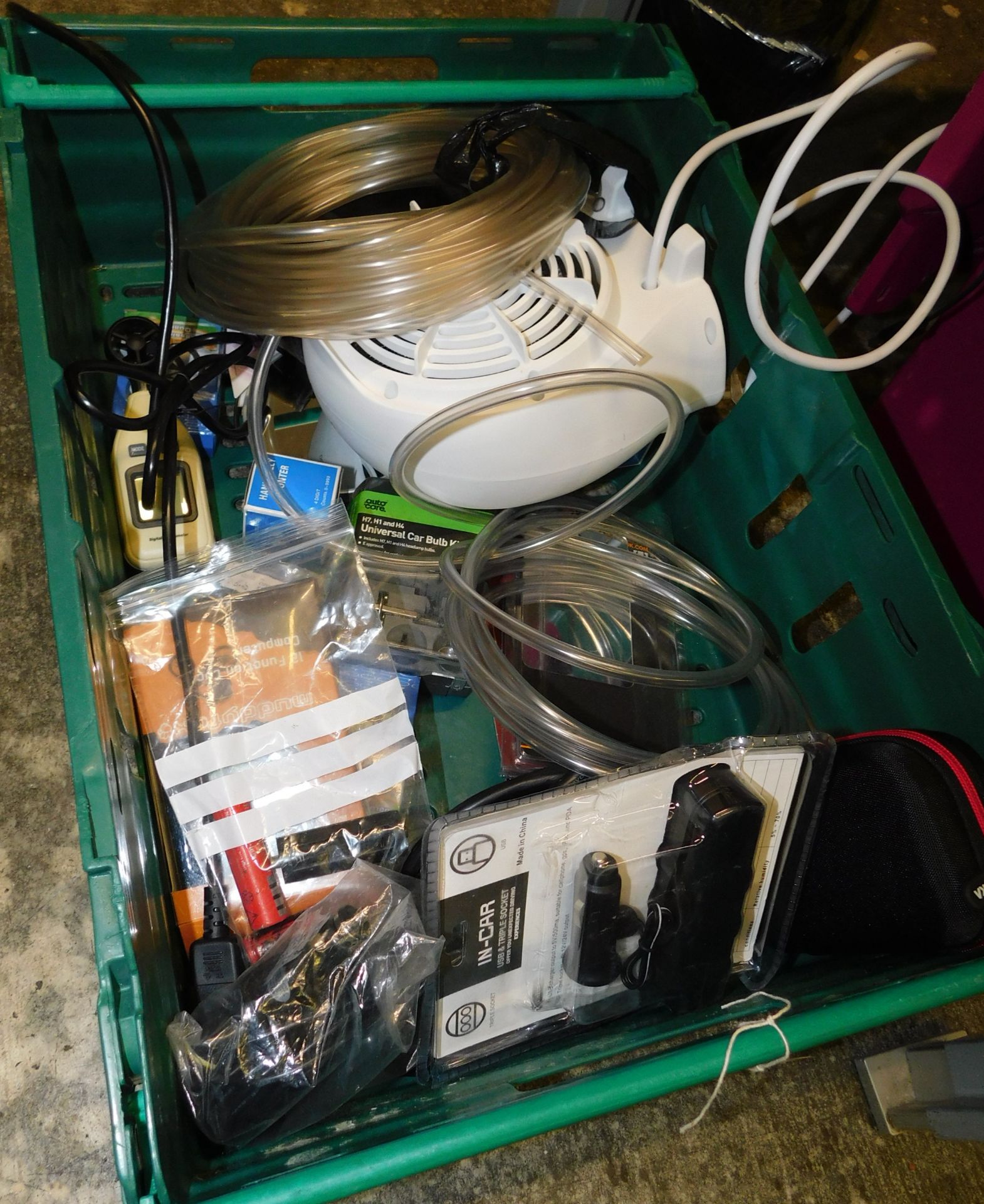 Contents of Crate of Assorted Inspection Consumables (Location: Stockport. Please Refer to General