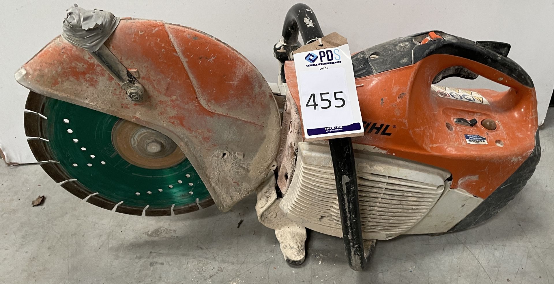 Stihl Ts410 Petrol Cut Off Saw (Location: Brentwood. Please Refer to General Notes)