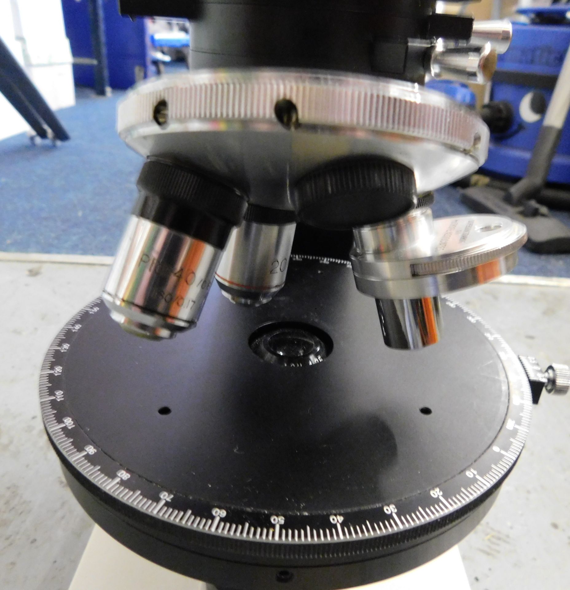 Meiji ML9200 Microscope, Serial Number 903715 (Location: Stockport. Please Refer to General Notes) - Image 4 of 6